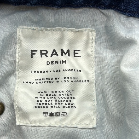Frame Denim Le Grand Garçon Size 25 - Picture 10 of 16